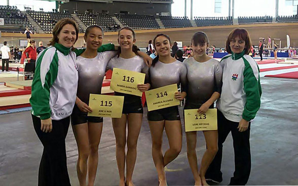 Color Navarro en la Mallorca Gym Cup